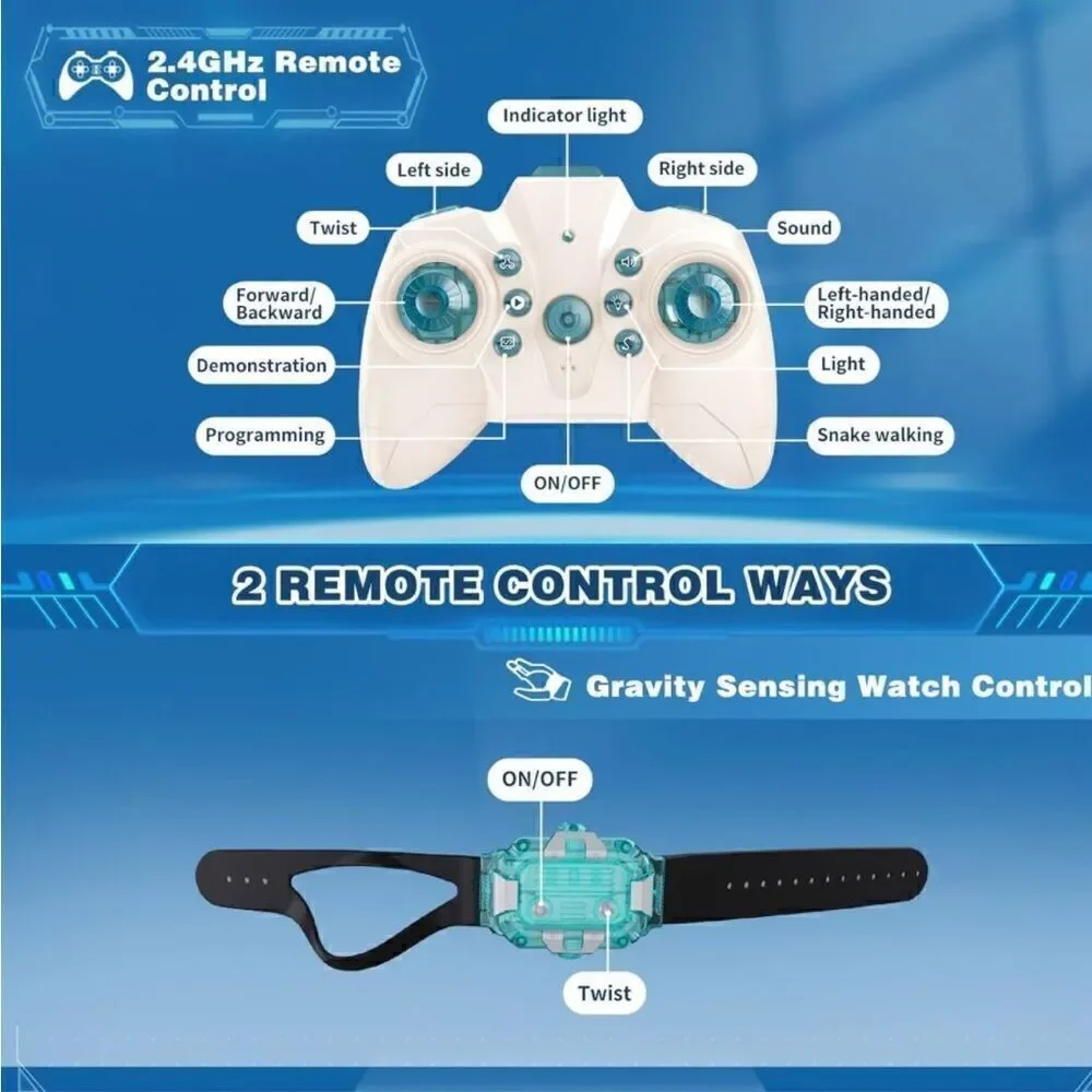 Sensing RC Stunt Car Birthday Gifts Toys for Kids Blue Remote Control Car New